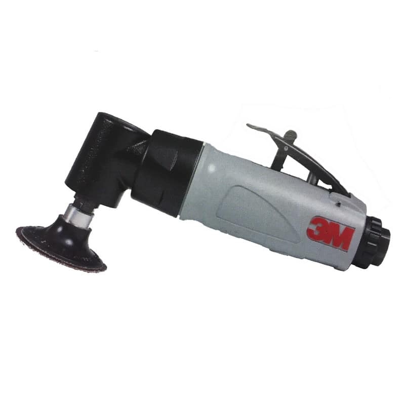 Angle grinder used to sharpen tungsten